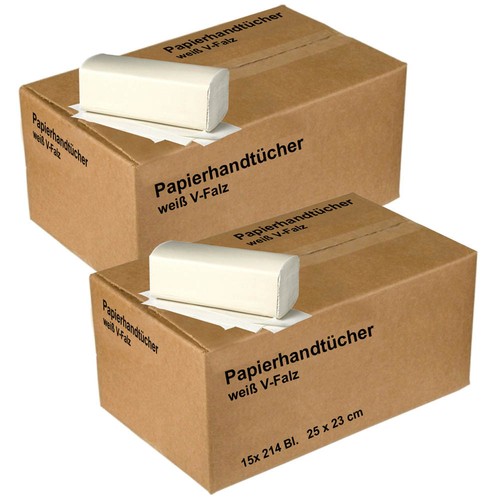 6400 blatt falthandtücher - 6400,