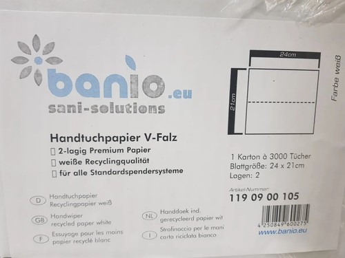 1050 handtuchpapier hoch - 1050,
