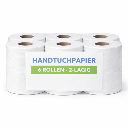 Handtuchpapier lagig 6 - 2-lagig,
